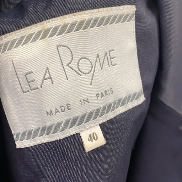 Lea Rome blazer jacket size 40 or 6 USA - Picture 4 of 8